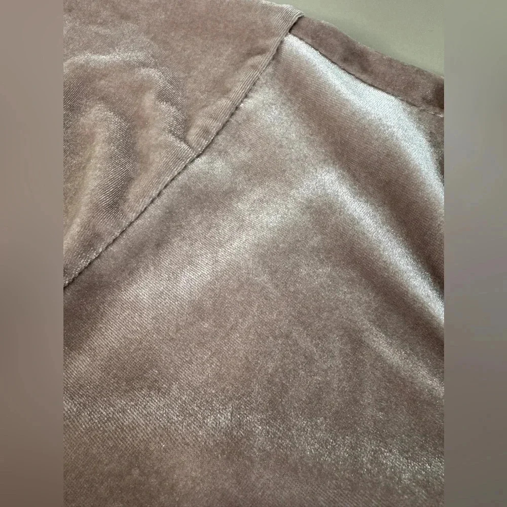 Madewell velvet butterfly sleeve top Blush Dusty Rose Size XL - Picture 7 of 16